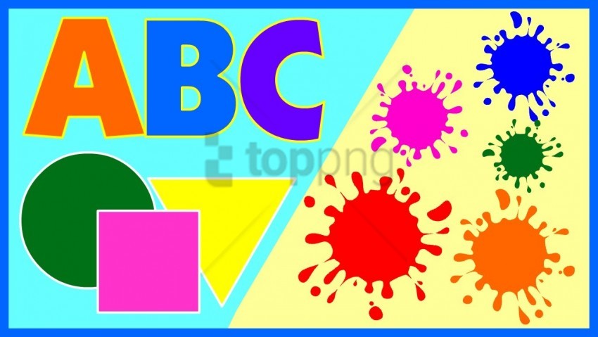 Abc Colors Background Best Stock Photos