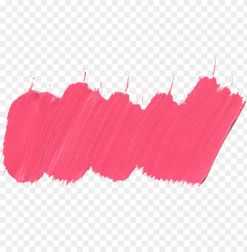 Aint Brush Stroke Png Download Paint Brush Pink PNG Image With Transparent Background