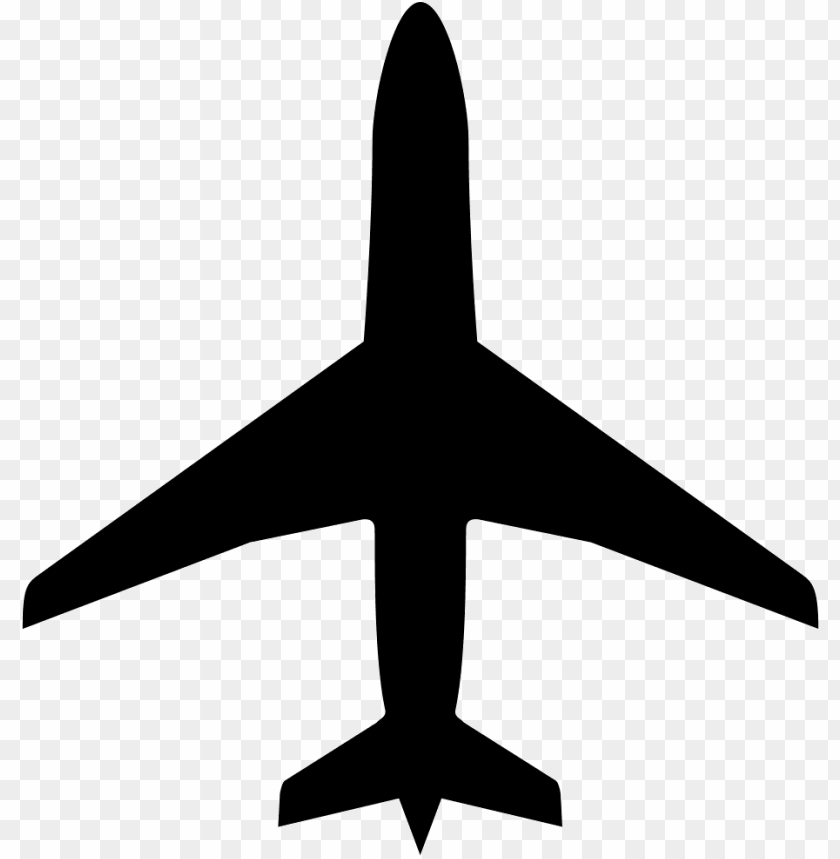 Airplane Silhouette Hd PNG Image With Transparent Background