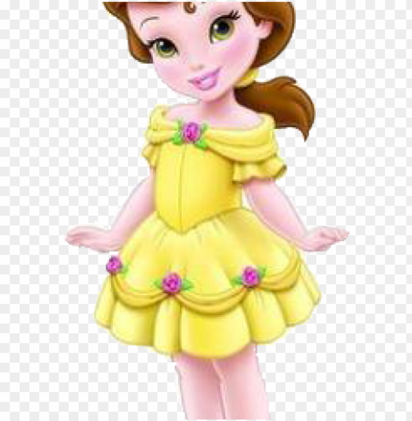 Beast Clipart Princess Belle Baby Disney Princess PNG Image With Transparent Background