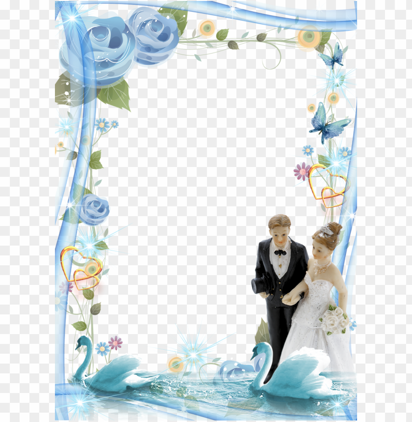Beautiful Frame Png Format For Kids Border Design For Wedding Invitatio PNG Image With Transparent Background
