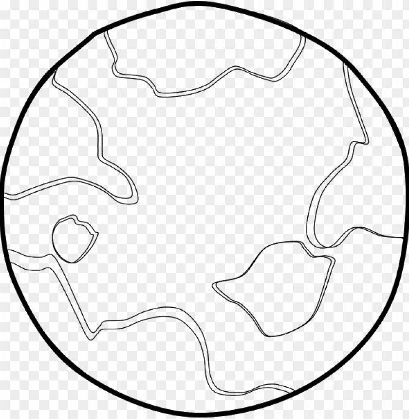 Black And White Of Planets PNG Image With Transparent Background