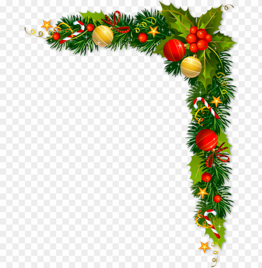Christmas Border PNG Image With Transparent Background