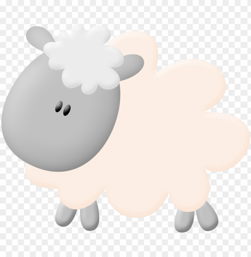 Cartoon Clipart Sheep Illustration Vector PNG Image With Transparent Background