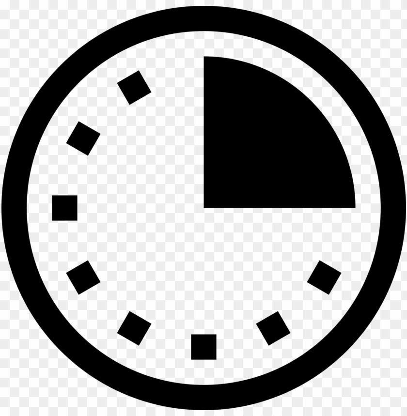 Clock Time Icon PNG Image With Transparent Background