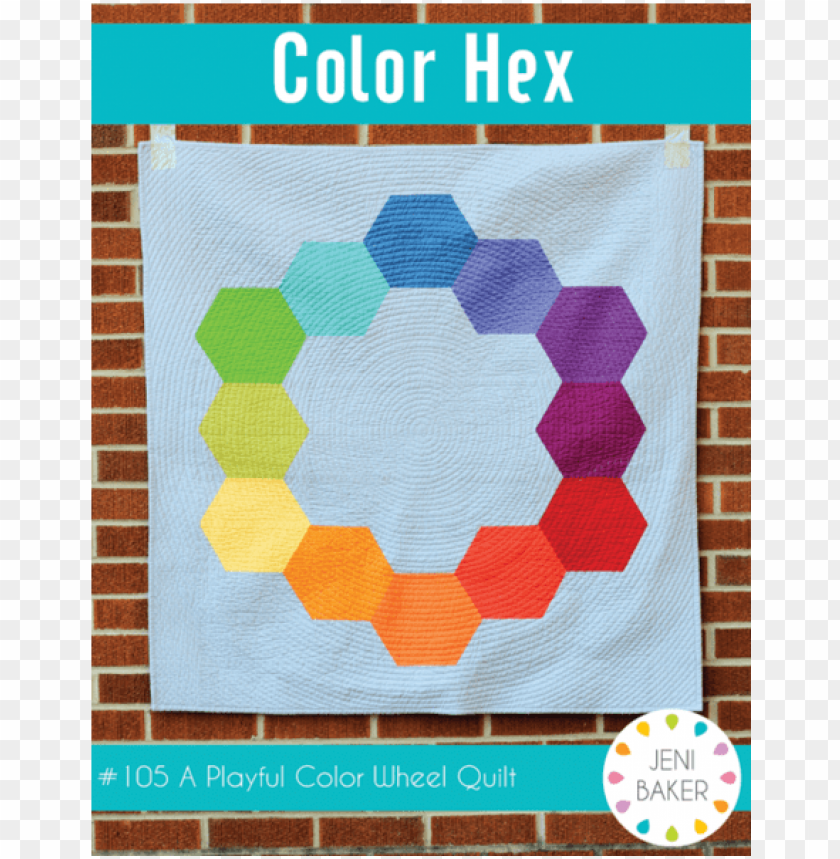 Color Hex Quilt Pattern PNG Image With Transparent Background