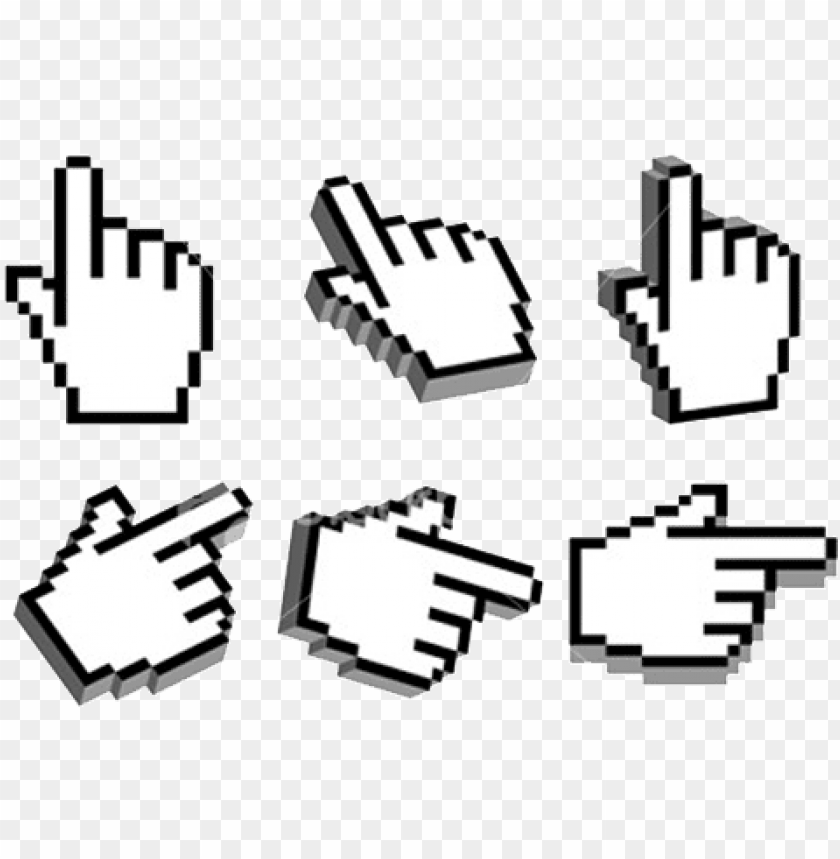 Cursor Hand Png Pic Hand Cursor PNG Image With Transparent Background