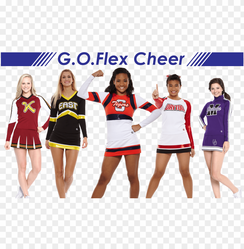 Flex Is Game On's Own Performance Fabric Cheerleadi PNG Image With Transparent Background