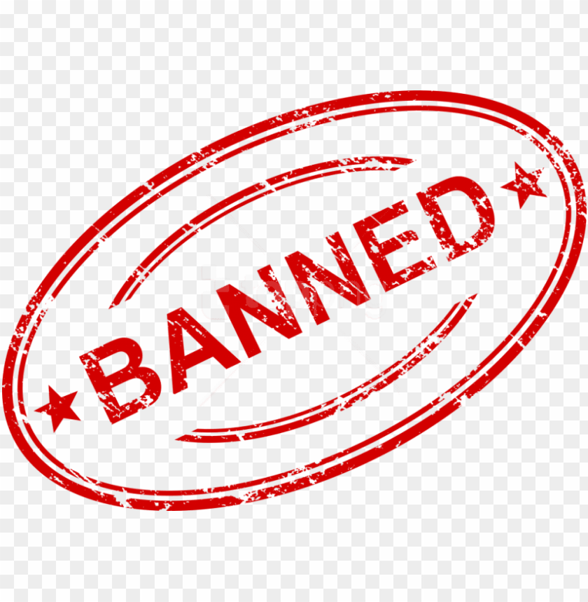 Free Png Banned Stamp Png Images Transparent Banned Png Transparent PNG Image With Transparent Background