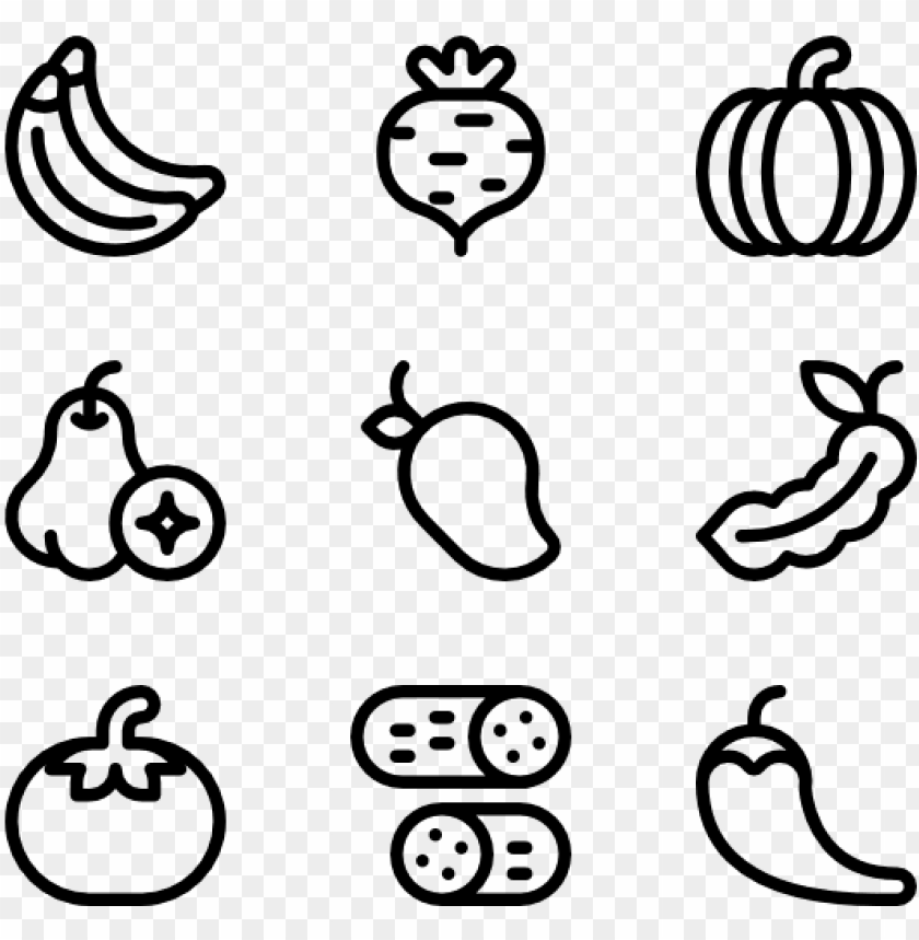 Fruits And Vegetables Fruit Ico PNG Image With Transparent Background