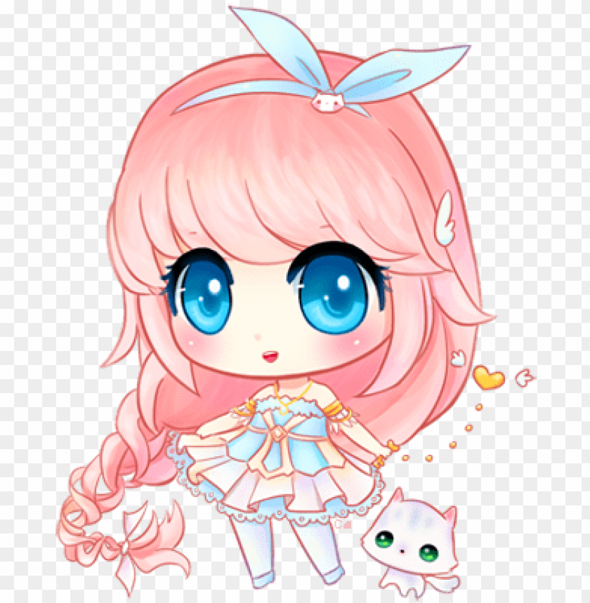 girl anime chibi drawing cute PNG transparent with Clear Background ID 78341