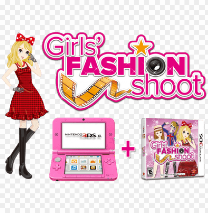 Girls Fashion Shoot Game 3ds PNG Image With Transparent Background