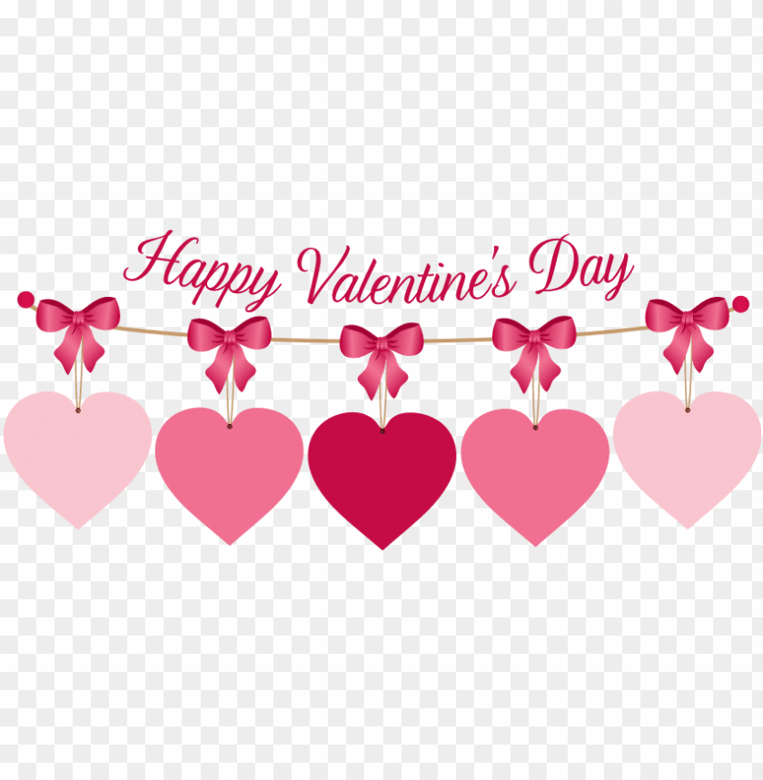 Happy Valentines Day PNG Image With Transparent Background