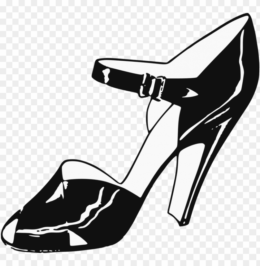 High Heeled Shoe Footwear Clip Art Women Stiletto Heel Ladies Shoe Clipart PNG Image With Transparent Background