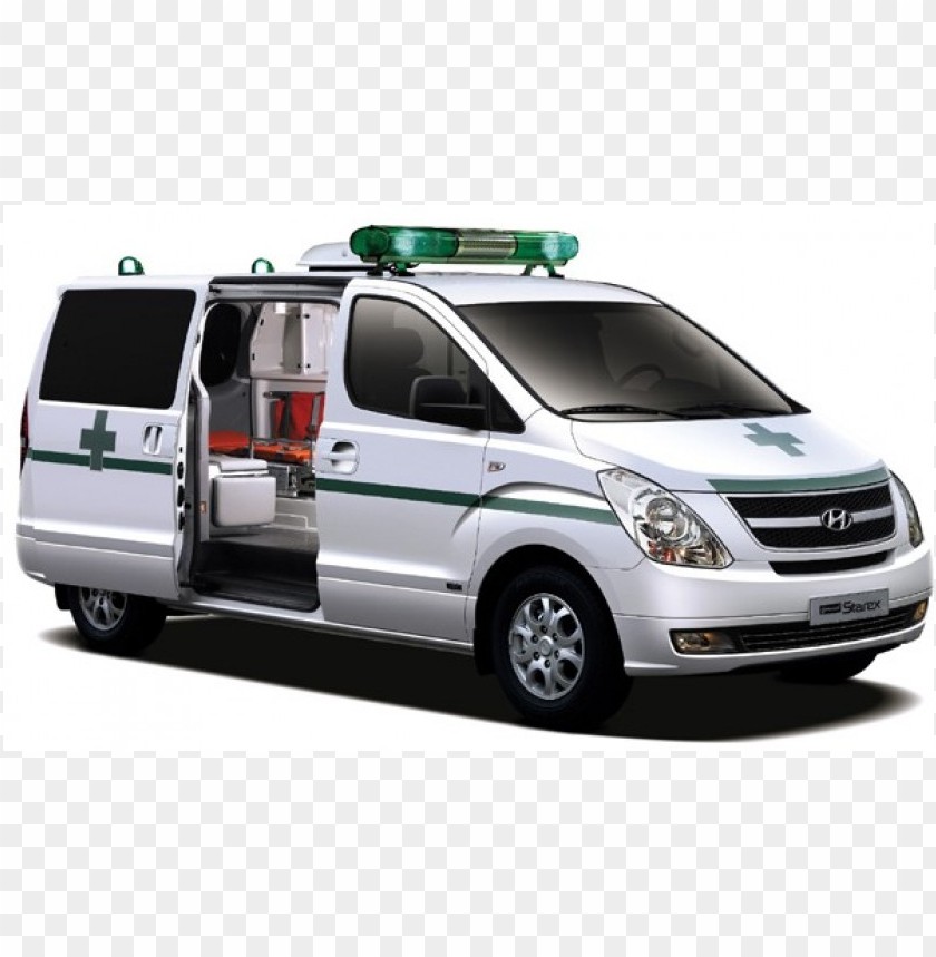 Hyundai Ambulance PNG Image With Transparent Background