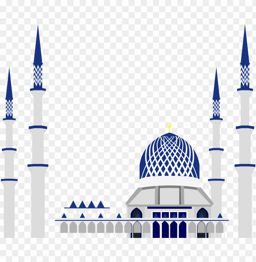 Islamic Vector Masjid Icon Mosque Illustration PNG Image With Transparent Background