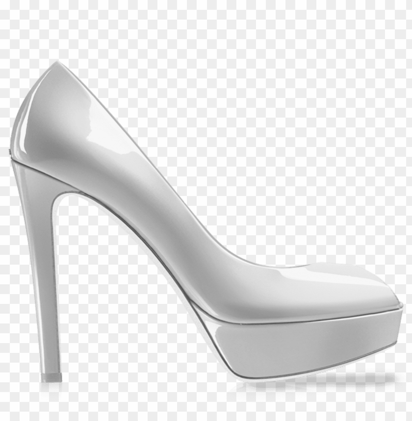 Kheila White Women Shoe Png - Free PNG Images