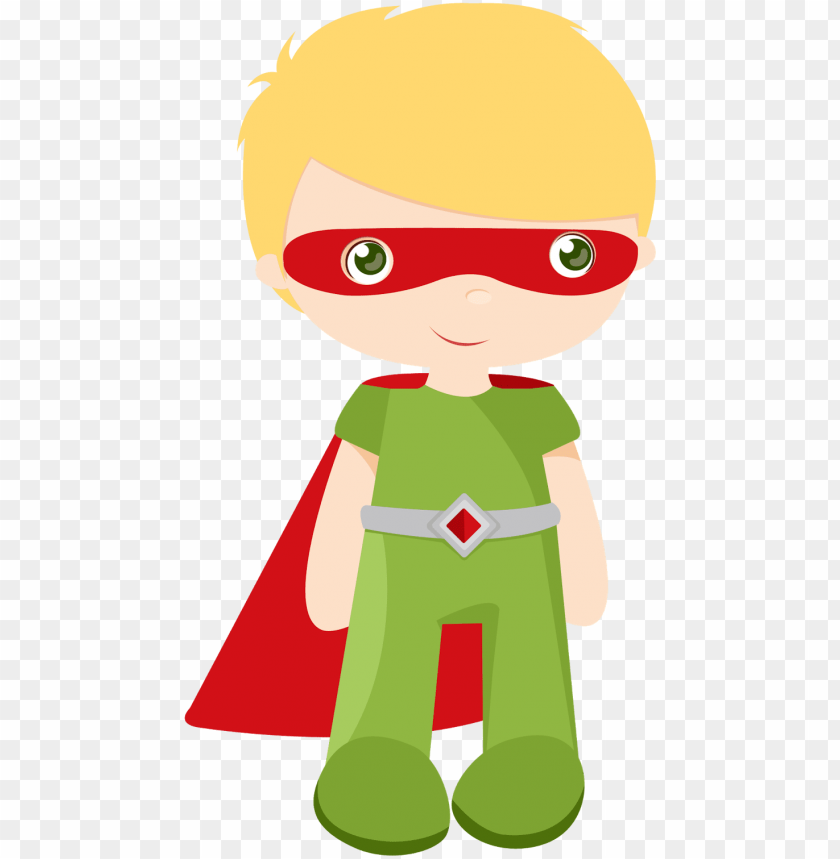 Kids Dressed As Superheroes Clipart Superhero PNG Image With Transparent Background