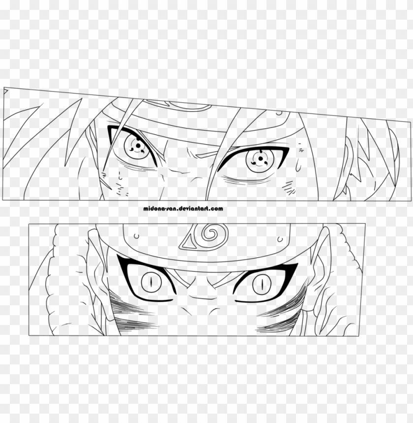 Line Art Anime Eyes Png Line Art Anime Eyes Anime Eye Line Art PNG Image With Transparent Background