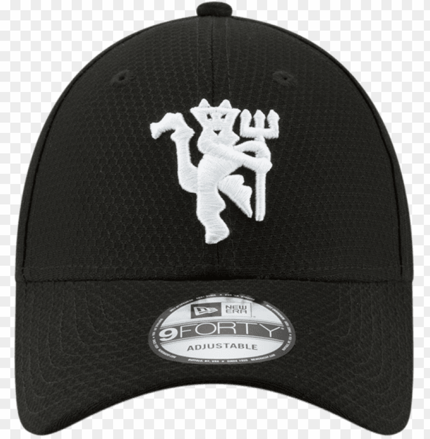 Manchester United New Era 940 Black Hex Sp19 Team Cap Manchester United PNG Image With Transparent Background