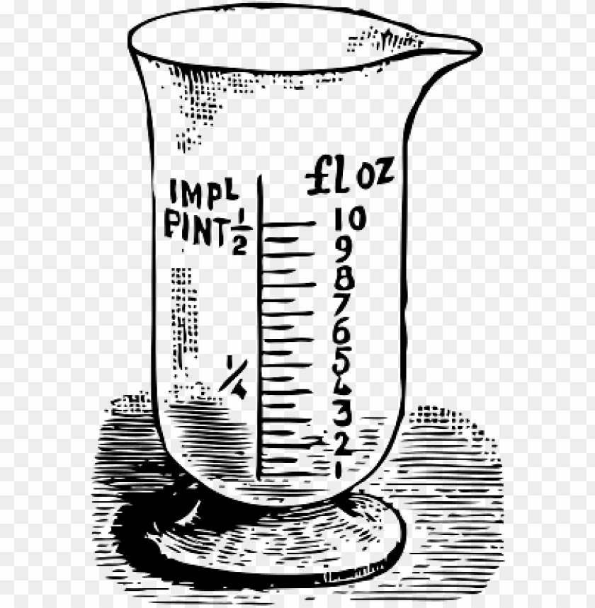 Measuring Glass PNG Image With Transparent Background