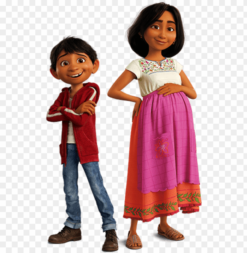 Miguel And His Mother Png Mama De Miguel Coco PNG Image With Transparent Background