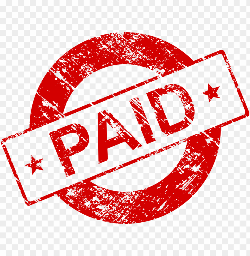 Paid Stamp Png - Free PNG Images