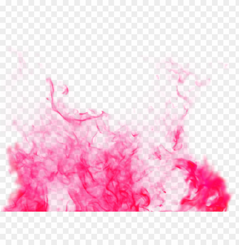 Pink Colored Colorful Smoke Effect PNG Image With Transparent Background