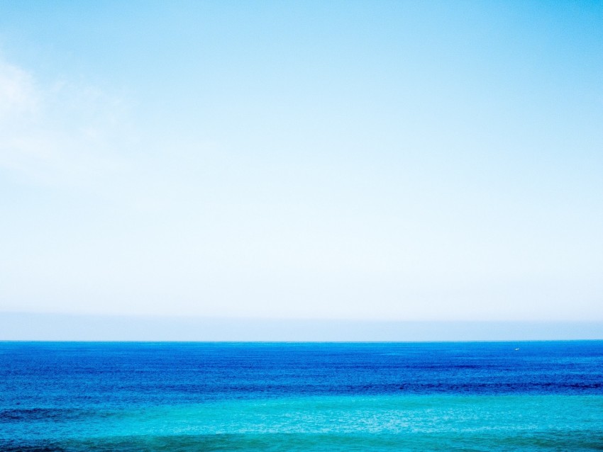 Sea Horizon Sky Blue Png - Free PNG Images