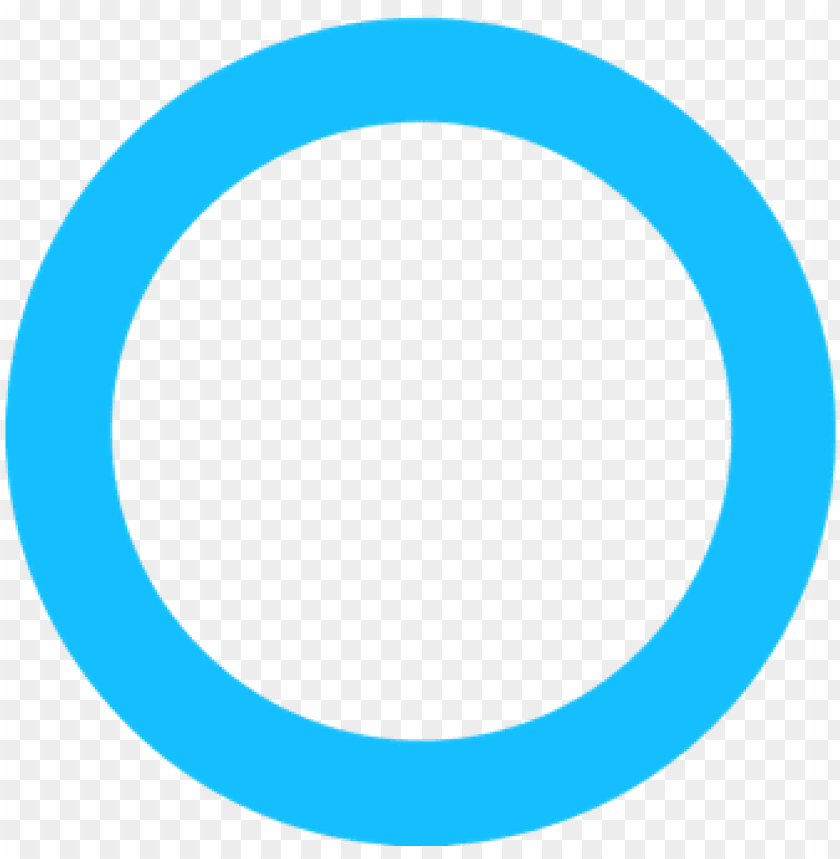 Smartthings Samsung Light Blue Circle Outline PNG Image With Transparent Background