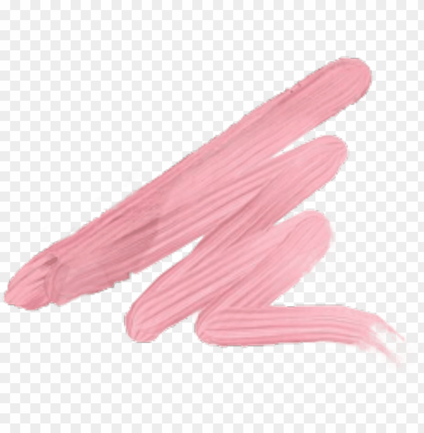  Smear Smudge Lipstick Paint Pink Girly Decoration Pink Paint Smear PNG Image With Transparent Background