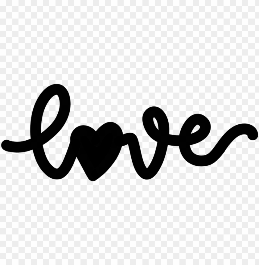 Then You'll Need To Upload It Into Your Design Software Black And White Love Printables PNG Image With Transparent Background