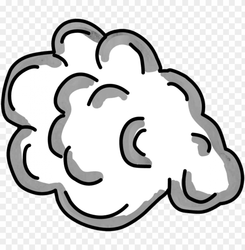 Transparent Smoke Cartoon Transparent Cartoon Smoke Cloud PNG Image With Transparent Background