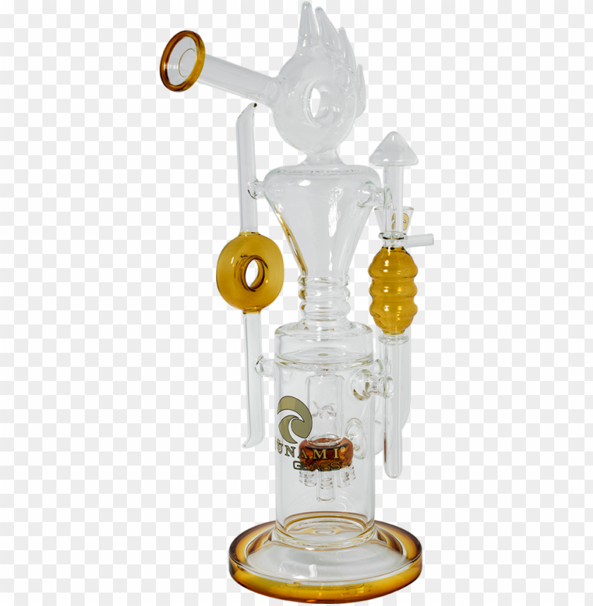 Tsunami Glass Bongs PNG Image With Transparent Background