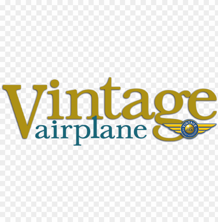 Vintage Airplanes Magazine PNG Image With Transparent Background