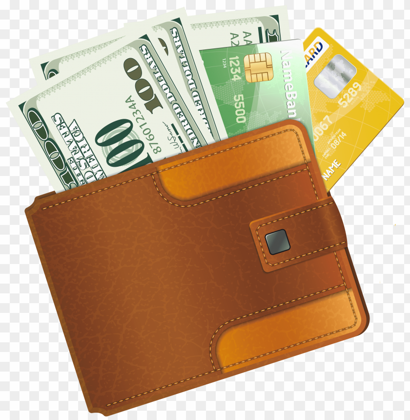 Download Wallet With Credit Cards Clipart Png Photo  