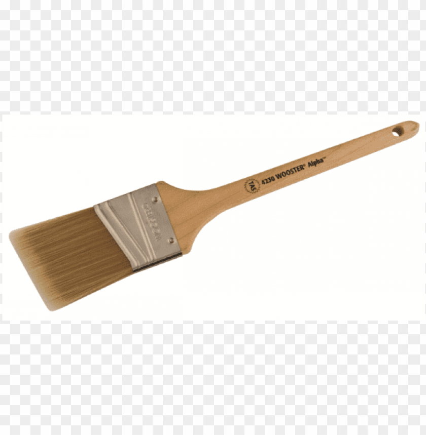 Wooster 4230 1 1 2 Alpha Thin Angle Sash Paint Brush  PNG Image With Transparent Background