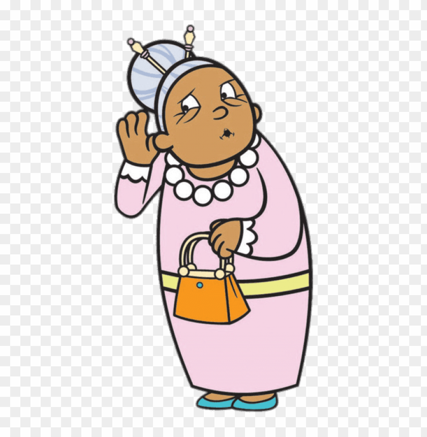 Download Wordgirl Granny May Clipart Png Photo  