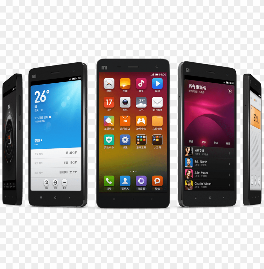 Xiaomi Phones Png Images Background